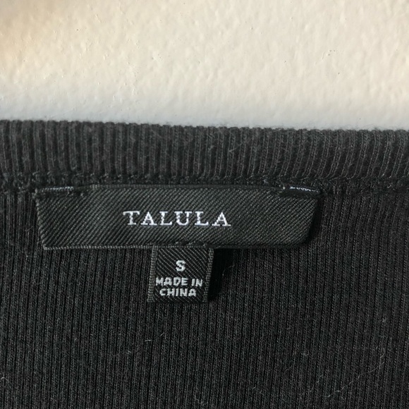 Talula Long-Sleeve Crop Top in Size S - Picture 3 of 3